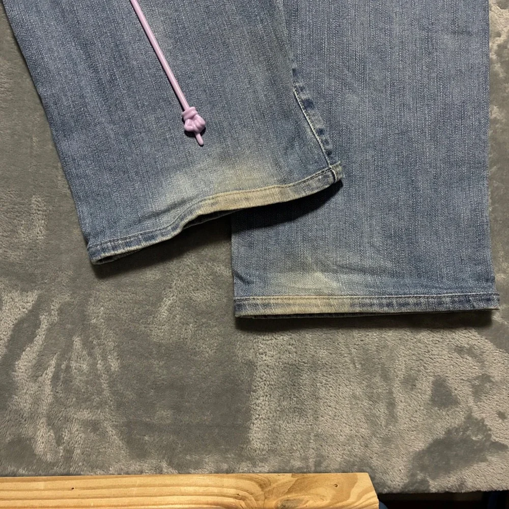AG Graduate Tailored Leg Denim Jeans‎ Mens 36x34 Light Wash Blue
